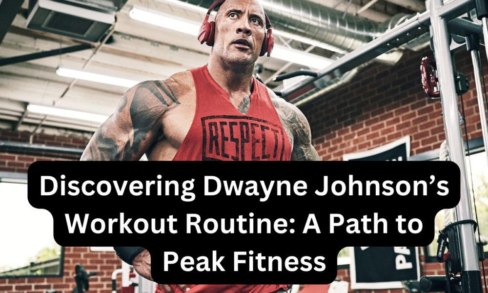 Dwayne Johnson workout routine