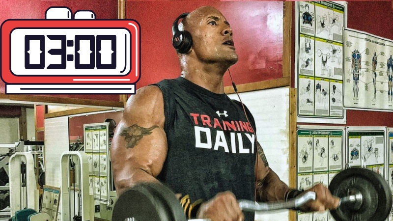 The Rock’s Early Morning Workouts