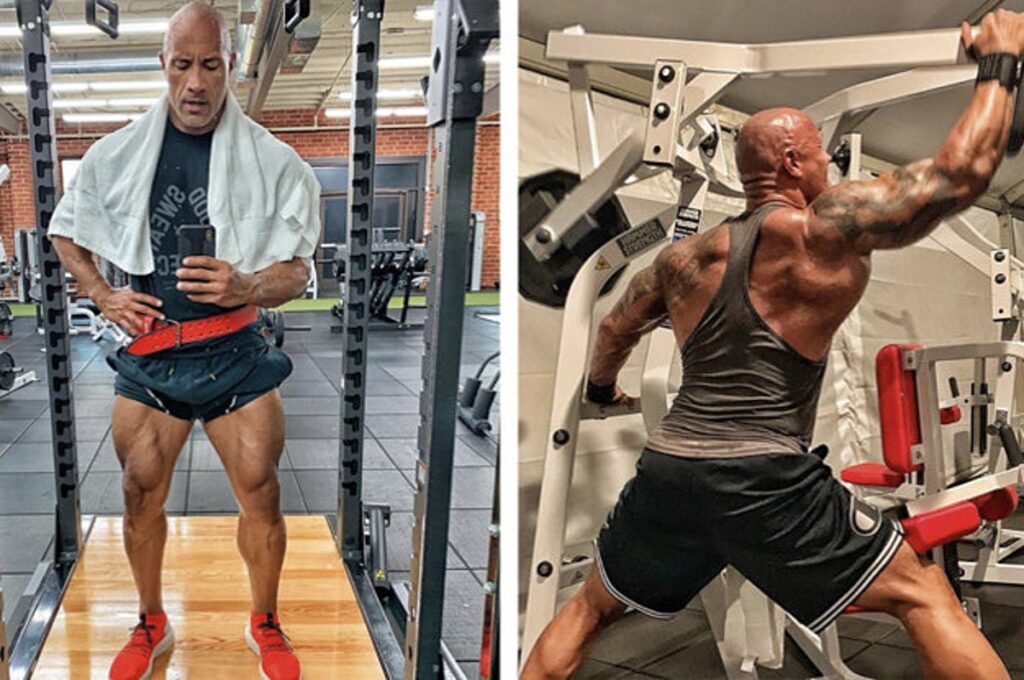 Weekly Workout Routine of Dwayne Johnsons