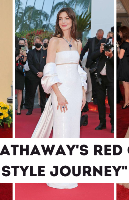 Anne Hathaway's Red Carpet Style Journey